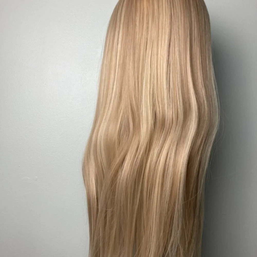 Blonde With Highlight Lace front Wig